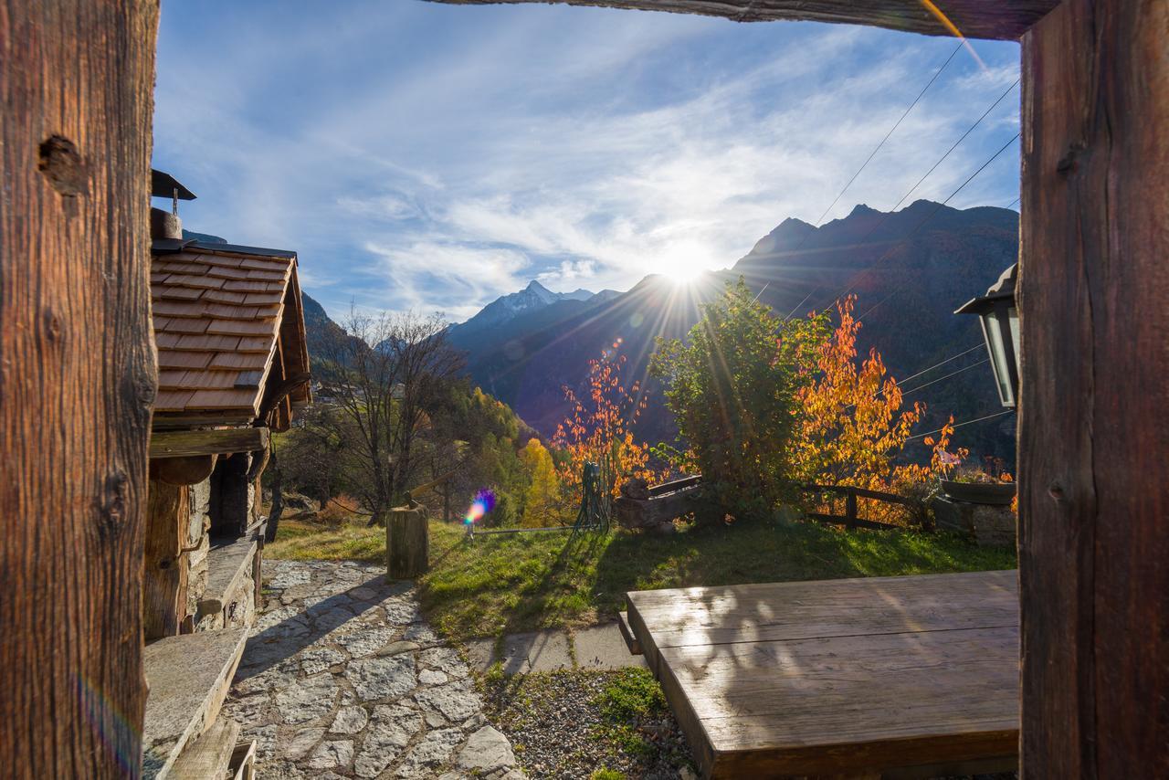 Korn-Stadel Arida Prata "Natur Pur" Grächen Extérieur photo
